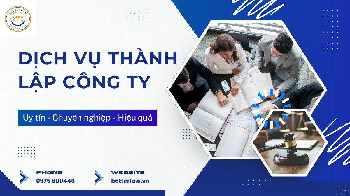 Dịch vụ thành lập công ty uy tín trọn gói