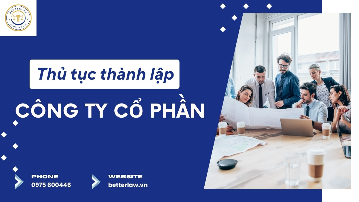 Thủ tục thành lập Công ty cổ phần