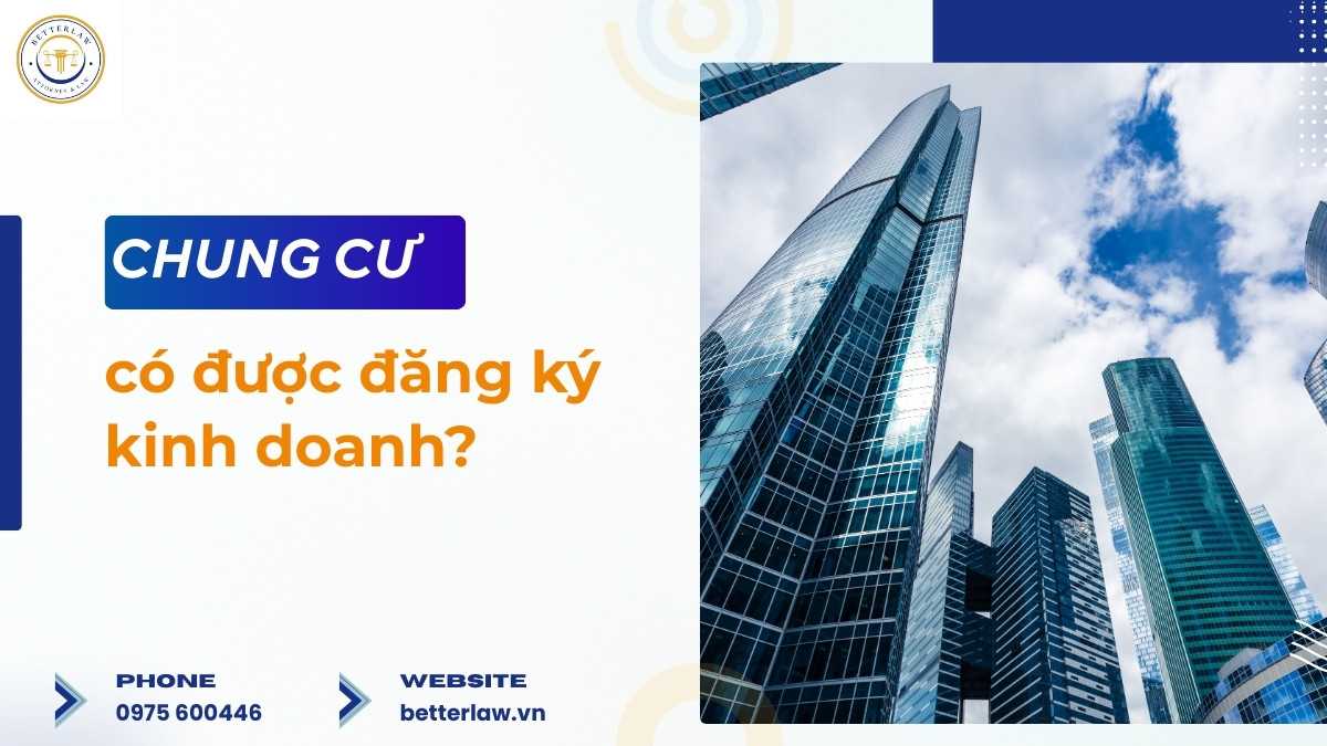 Chung cư có được đăng ký kinh doanh không?