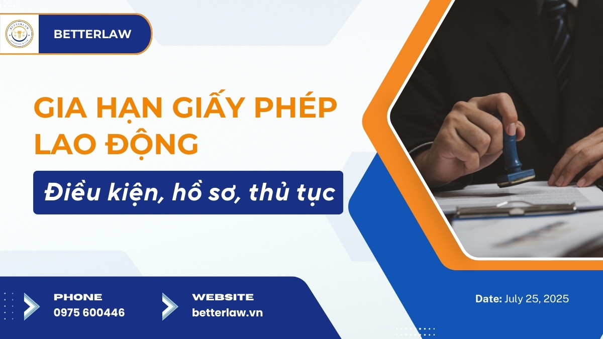 Thủ tục gia hạn giấy phép lao động